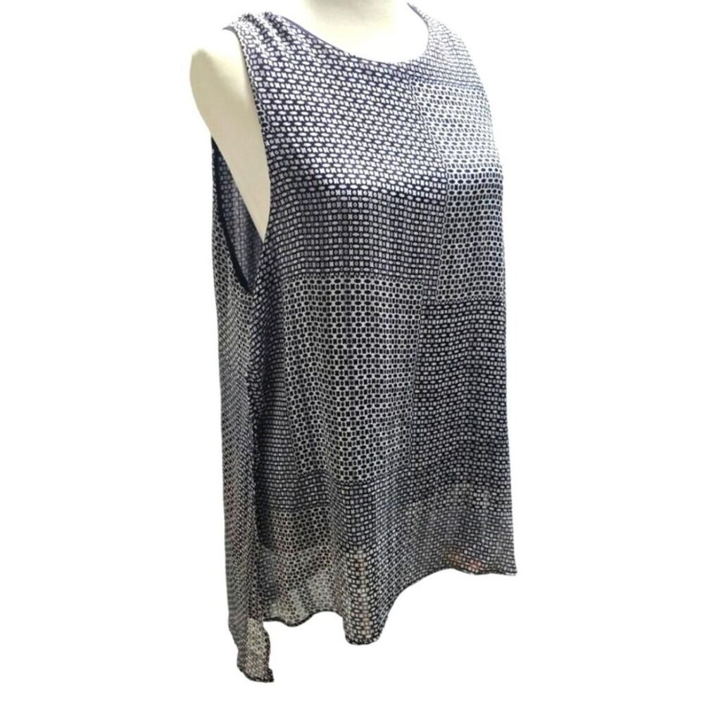 Asos Women's Blue and Grey Blouse